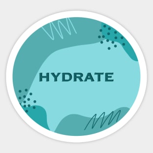 Hydrate Sticker